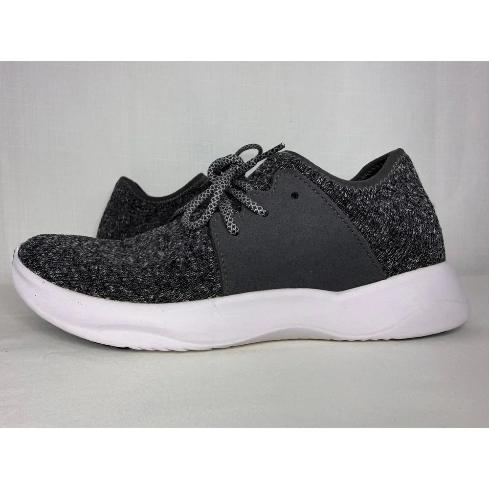 Vessi Everyday Waterproof Sneakers Women's 9 Gray‎ Knit Lace Up Comfort Shoes